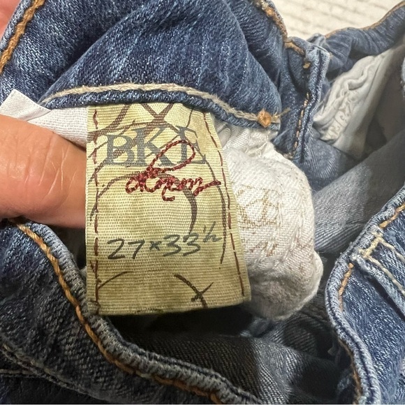 BKE DENIM “culture boot” jeans y2k vintage size 27x33.5 GUC - Picture 2 of 12